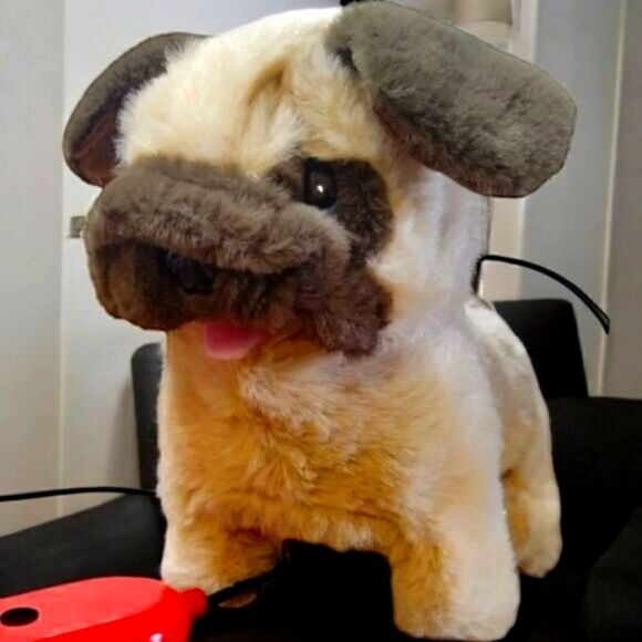 REMOTE CONTROL  Cutest BATTERY OPERATED TOY  fluffy PUPPY - Picture 11 of 11